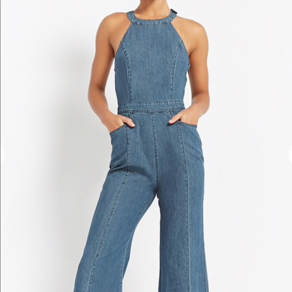 Chic Denim Jumpsuit
